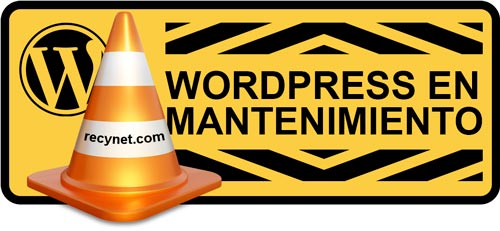 WordPress Pirateado en Mantenimiento